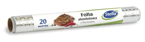 Stella Aluminiumfolie mit Stempel, 20 m Rolle von Stella pack