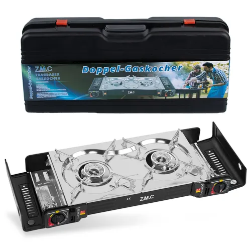 Doppel Kartuschenkocher 2 flammig