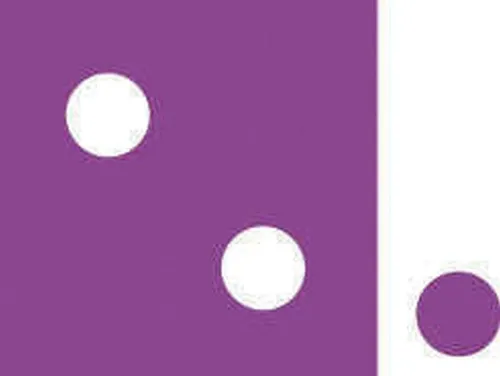 Fiskars Handstanzer Kreis Medium 3 mm rosa - Bastelwerkzeug