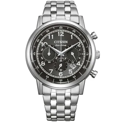 CITIZEN Armbanduhr Herr CA4630-53E - Hochwertige Armbanduhr für Herren mit Eco-Drive-Technologie, kein Batteriewechsel nötig. Robustes Design und wasserdicht bis 5 bar, ideal für aktive Männer.