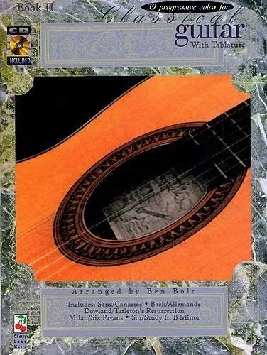 Progressive For Classical Guitar Book 2 (Book & CD): Noten, CD für Gitarre (Thirty-Nine Progressive Solos for Classical Guitar): Book II 39