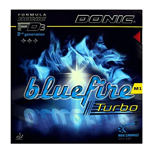DONIC Belag Bluefire M1 Turbo Rot max.