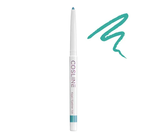 Cosline Cosmetics Kajal wasserfest, langanhaltend, cremig, 25 Farben, intensive Pigmentierung