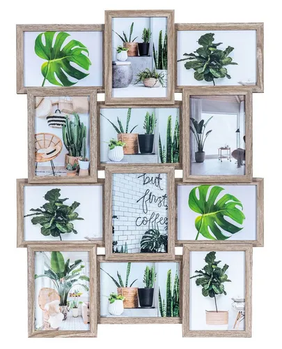 Levandeo® Bilderrahmen Collage 51x68cm für 12 Fotos von Levandeo