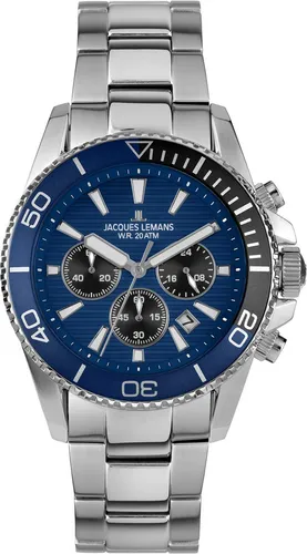 JACQUES LEMANS Herrenuhr Chronograph 1-2206H von Jacques Lemans