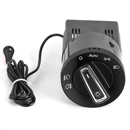 Automatischer Scheinwerferschalter mit Lichtsensor - Innenlichtschalter mit automatischem An-/Auslichtsensor, ideal für Mk4, SUV und Crossover, sorgt für mehr Sicherheit und Komfort im Straßenverkehr.