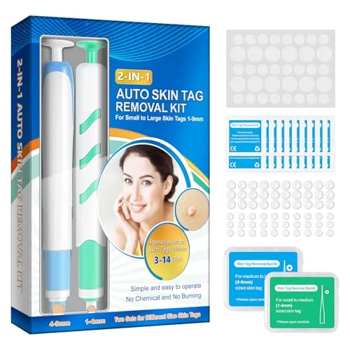 Auto Skin Tag Remover Kit – Hautfleckenentfernungsstift für Gesicht und Körper