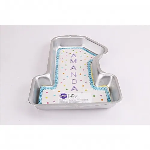 Backform 1. Geburtstag - Gr. ca. 21,5 x 5 x 32 cm