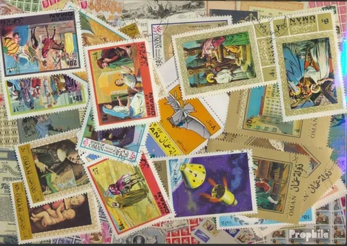 Oman 50 Verschiedene Marken Briefmarken für Sammler von Prophila Collection