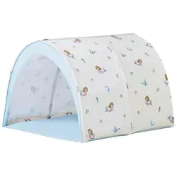 Produktbild Hoppekids Kinderbett-/Spieltunnel Mermaid , beige , Maße (cm): B: 90 H: 73