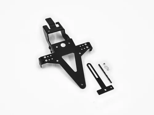 ZIEGER Kennzeichenhalter Classic für Kawasaki ER-6 n/f BJ 2012-16 - Kennzeichenhalter für Kawasaki ER-6 n/f, langlebig und witterungsbeständig. Schwarz pulverbeschichtet, verstellbarer Neigungswinkel, keine Verkleidungsteile nötig, ABE-frei.