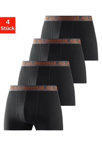 H.I.S Boxer Boxershorts für Herren (Packung, 4-St) mit bequemem Stretchbündchen