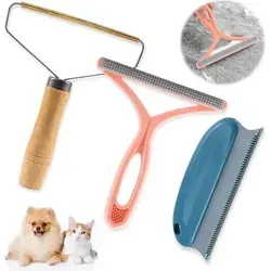 Roselee Fusselentferner 3er-Pack – Effektiver Tierhaarentferner - Praktisches Set zur effektiven Entfernung von Tierhaaren und Fusseln von verschiedenen Oberflächen. Ergonomisches Design für komfortable Handhabung, ideal für Teppiche, Kleidung und Möbel, ohne Batterien.