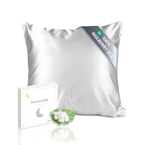 Kissenbezüge Silber von townssilk
