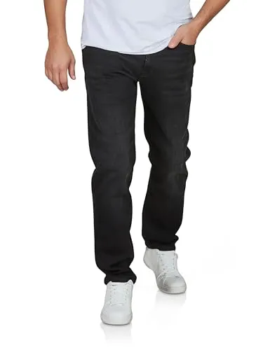 Jack & Jones Herren Straight-Jeans JJICLARK - Modische Denim Hose mit 2% Stretch für optimalen Tragekomfort, gerade Passform und 5-Pocket-Style. Ideal für lässige Outfits.