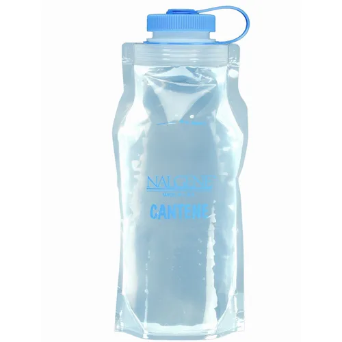 Nalgene Faltflasche 1 Liter - Praktische Nalgene Faltflasche mit 1 Liter Volumen, ideal für unterwegs. Flexibel und faltbar, perfekt zum Verstauen. Hergestellt aus robustem Material, spülmaschinenfest und hält Temperaturen von -29ºC bis 104ºC stand.