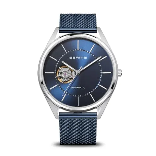 BERING Herren Uhr Automatik Movement - Edelstahl & Saphirglas - Armbanduhren für Herren mit Automatikwerk, hochkratzfestem Saphirglas und stilvollem Design. Ideal als individuelles Geschenk für besondere Anlässe.