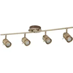 Xxxl Deckenstrahler Samson - Elegante Beleuchtung für Ihr Zuhause - Lampen & Leuchten, edler Messing-Deckenstrahler aus Metall, perfekt für stilvolle Innenbeleuchtung und Akzentsetzung in jedem Raum.