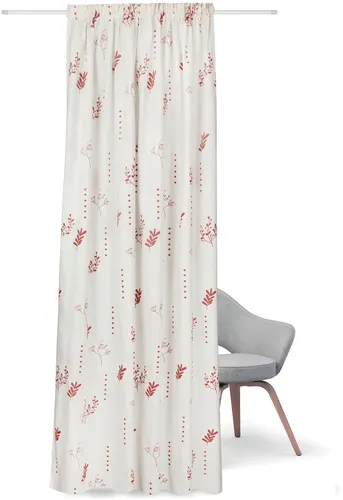 Feel of Nature Gardine Helga, blickdicht - Fertiggardine aus 100% Bio-Baumwolle, blickdicht und umweltfreundlich, ideal für ein gemütliches Zuhause.