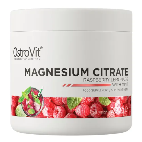 Magnesiumzitrat 200g, Himbeerlimonade mit Minze