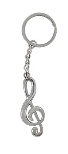 mugesh Schlüsselanhänger Violinschlüssel - Schönes Geschenk für Musiker