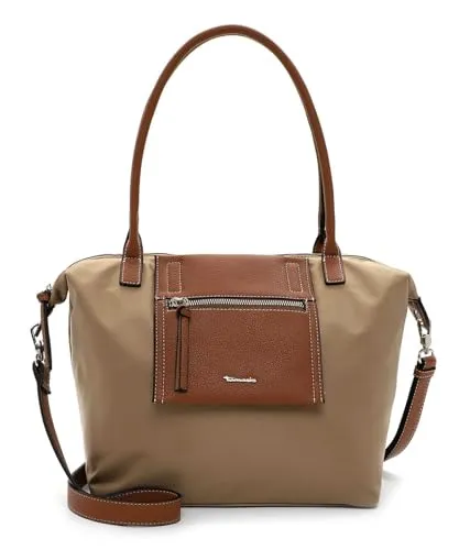 Tamaris Shopper TAS Fabrizia für Damen - Eleganter Nylon Shopper mit zweifarbigen Design, ideal für selbstbewusste Frauen. Viel Platz und angenehme Haptik machen ihn zum perfekten Begleiter für jeden Anlass.