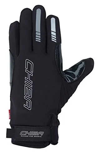 Chiba Erwachsene Rollstuhlhandschuh Windstopper, schwarz, S, 11116