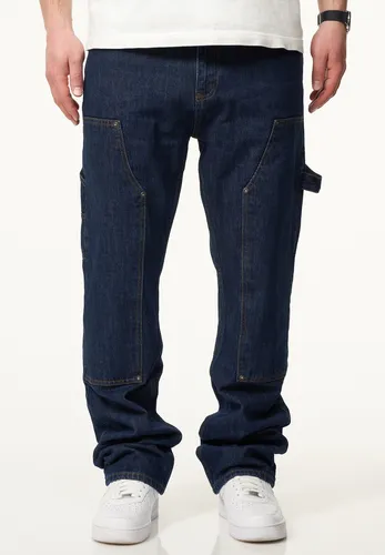 DAILY Baumwolle Herren Jeans DCPONTON Herren Lange Carpenter Hose Jeans Straight-Fit Loose-Fit