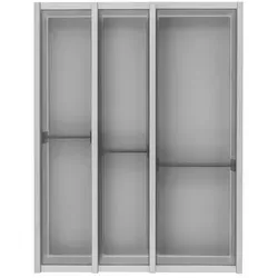 NINKA Besteckeinsatz Cuisio - LEGRABOX, graphit - Zubehör für Möbel: Praktischer Küchenschubladeneinsatz aus hochwertigem Kunststoff mit flexiblen Trennwänden für optimale Organisation und Platzersparnis.