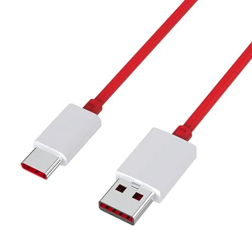 USB-C-Kabel 1 m für OnePlus 11/10 Pro/8 Pro/8/7T Pro/6T/6/5T/Nord CE 3 Lite/Nord CE 2/Nord 2T/Ace PHONILLICO