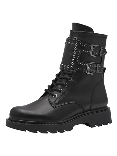 Tamaris Damen Stiefel 1-25238-43-001 BLACK HW 24/25, Größe: 37 - Wanderschuhe mit modischem Design, aus hochwertigem Kunstleder und mit TOUCH-IT Mittelsohlen-Technologie für hohen Tragekomfort bei jedem Schritt.
