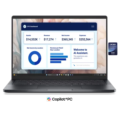 Dell Pro 14 Premium Laptop PA14250 U5-236V EVO - Hochleistungs-Laptop mit Intel EVO-Plattform, ideal für kreative Profis und anspruchsvolle Anwendungen.