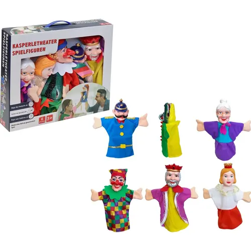 Kasperletheater Spielfiguren 6 Stück
