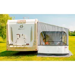 FIAMMA Side W Pro Caravanstore XL - Praktische Seitenwand - Caravan-Zubehör mit großem Fenster und Bodenverlängerung, aus UV-beständigem Vinyl, ideal für eine einfache Montage und perfekte Passform.