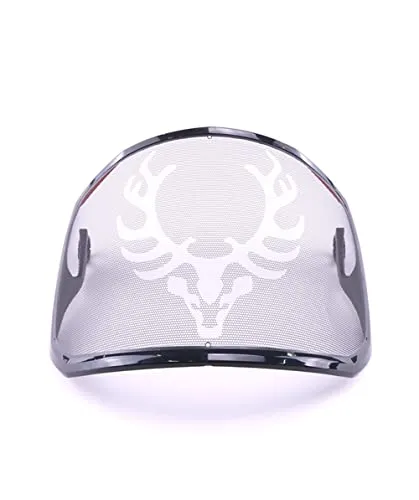 Protos Integral Ätzmetallvisier/Forsthelm Visier F39 KOX Edition Schutzhelm Visier mit 39 Öffnungen je cm²