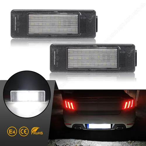 LED Kennzeichenbeleuchtung für CITROEN Berlingo C2 C3 C4 C5 C6 C8 Jumpy Peugeot