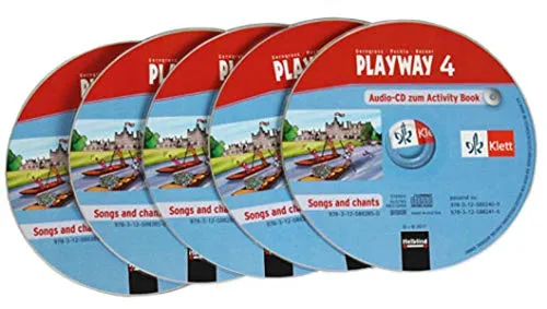 Playway 4. Ab Klasse 1. Ausgabe Hamburg, Nordrhein-Westfalen, Baden-Württemberg und Brandenburg: Audio-CD für Lernende (VE 5) Klasse 4 (Playway. Für den Beginn ab Klasse 1. Ausgabe ab 2016)