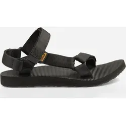 Teva Original Universal Damen-Wander-Sandalen Schwarz - 38 EU - Wanderschuhe für Damen, komfortabel mit verstellbaren Klettverschlüssen und rutschfester Gummisohle, perfekt für Abenteuer in der Natur.