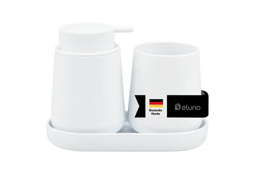 eluno Badaccessoire-Set TESERO 3tlg. Soft-Touch