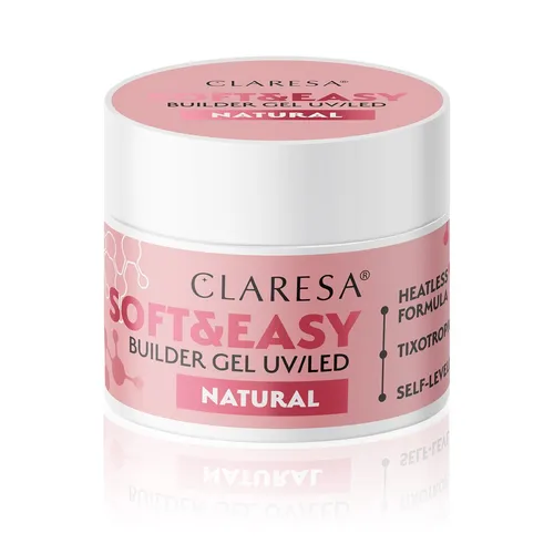 Builder Gel Soft&Easy Natural 12g Claresa