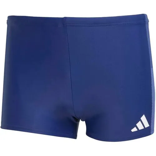 adidas Performance Badehose BLOCK BOXER (1-St) blau 6 (M) - Herren-Bademode, sportliche Passform aus schnelltrocknendem Material, ideal für Schwimmer und Sportler.