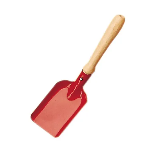 Kleine Schaufel, Schäufelchen rot aus Metall 25cm für den Sandkasten, 535204