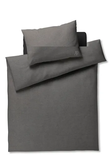 Joop! Flanell Bettwäsche Soft 45004-17 stone - 135x200cm + 40x80cm - Bettwäsche aus 100% Baumwolle in elegantem Stone, wärmt sanft und sorgt für höchsten Schlafkomfort. Pflegeleicht und langlebig – ideal für gemütliche Nächte das ganze Jahr über.