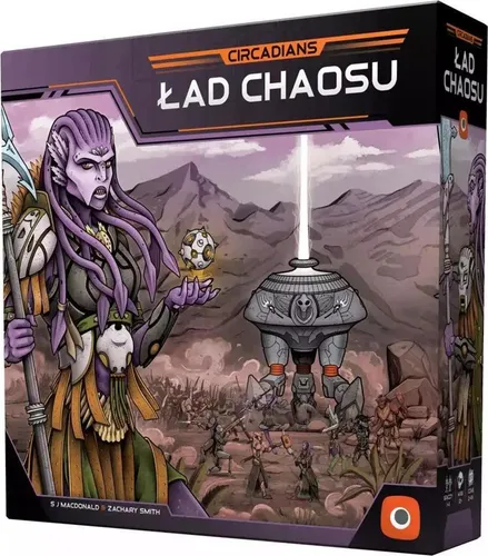 Zirkadiane ad Chaosu Brettspiel – Sci-Fi Area-Control, 6 Fraktionen, Reliktjagd