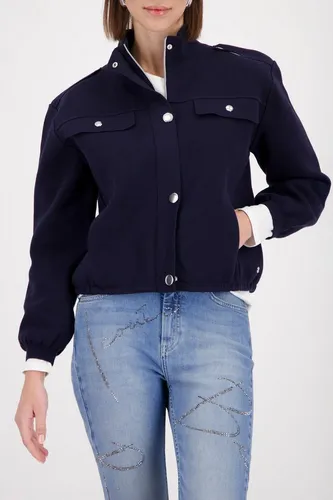 Monari Strickjacke - Stylische Cargo-Strickjacke aus hochwertiger Baumwolle mit praktischen Taschen und modernem 2-Wege-Reißverschluss. Perfekt für vielseitige Anlässe und optimalen Tragekomfort.
