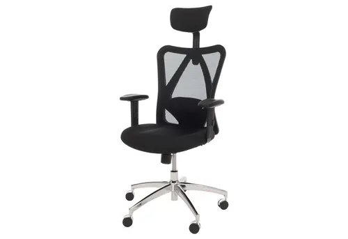 PROREGAL® Bürostuhl Bürostuhl 131x70x70cm ergonomisch Lordosenstütze Armlehne Schwarz