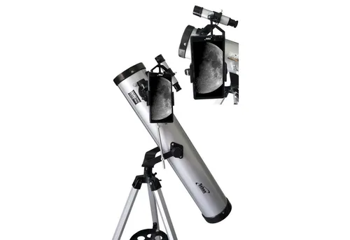 Seben 76-700 Reflektor Teleskop Big Pack - Sichtbar bis 1.000.000 Sterne, inklusive Smartphone Adapter DKA5 für einfache Astrofotografie
