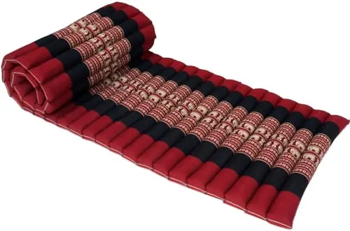 GURU SHOP Rollbare Thaimatte mit Kapokfüllung von Guru-Shop