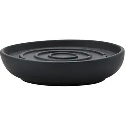 Zone Denmark Seifenschale Nova Seifenablage Seifenhalter Porzellan Black Ø 11 cm