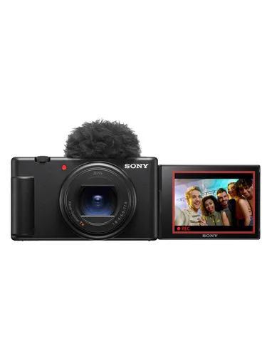 Sony Vlog-Kamera ZV-1 II - Leistungsstarke Digitalkamera mit Weitwinkel-Zoomobjektiv und verstellbarem Display, ideal für Vlogger